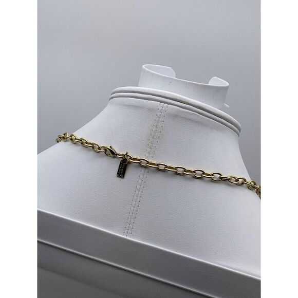 Kate Spade New York Multicolor Geometric Statement Necklace Gold-tone Chain - Picture 4 of 9